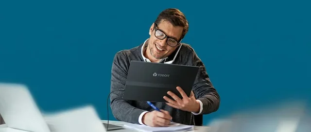 YODOIT tablet in professional office setting — office essentials category